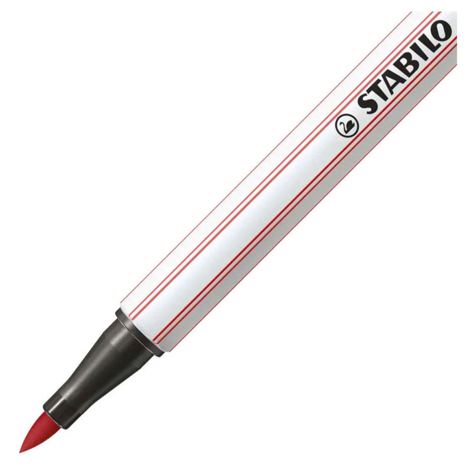 Stabilo Pen 68 Brush - Viltstift - Roestig Rood (47) Best