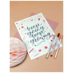 Stabilo Pen 68 Brush - Viltstift - Roestig Rood (47) Best