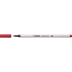 Stabilo Pen 68 Brush - Viltstift - Donkerrood (50) Hot