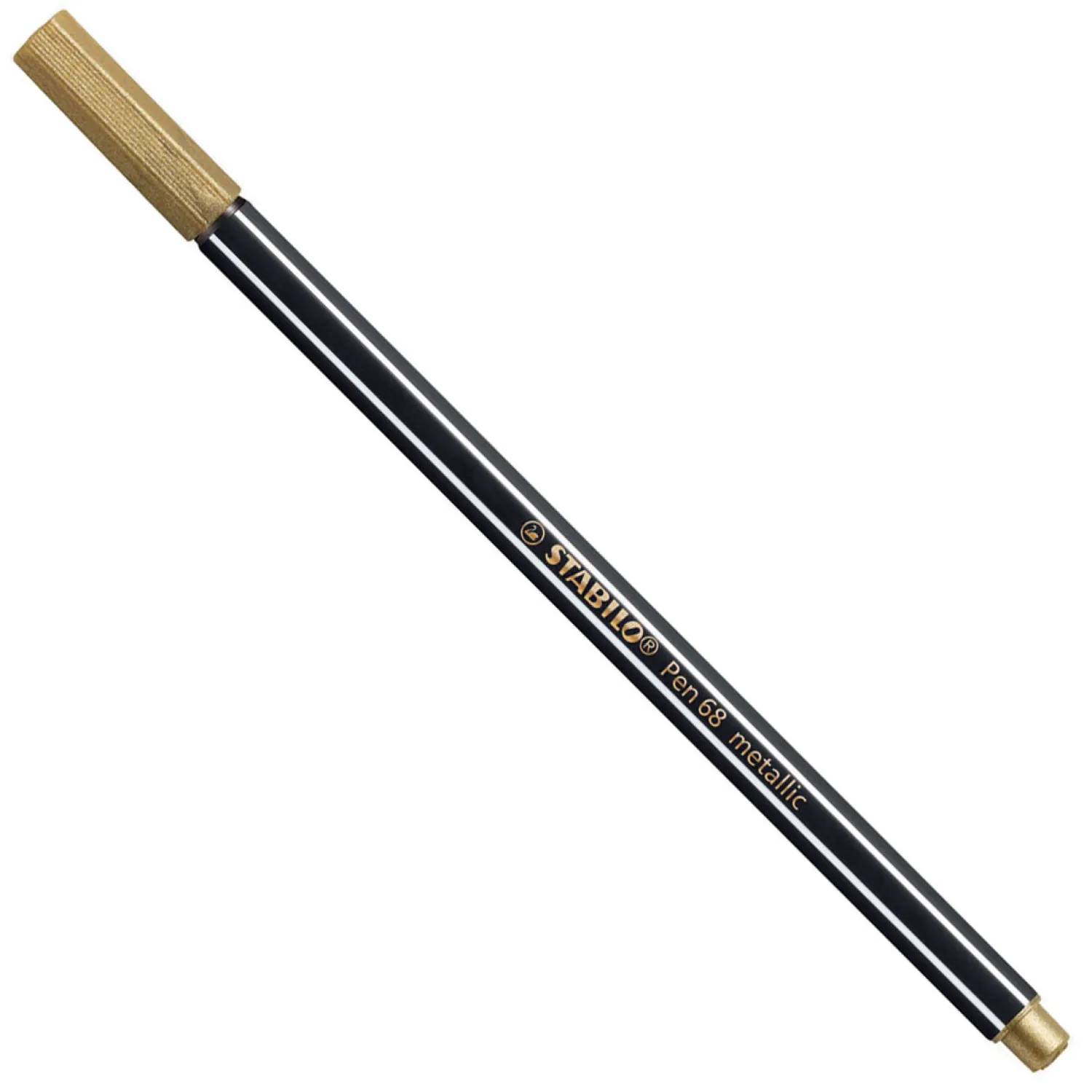 Pen 68 Metallic - Viltstift - Metallic Goud (68/810)-Stabilo Best