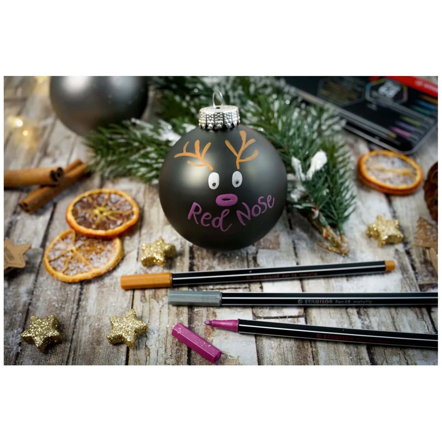 Pen 68 Metallic - Viltstift - Metallic Goud (68/810)-Stabilo Best