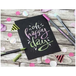 Pen 68 Metallic -  Viltstift - Metalen Set Met 8 Stuks><noscript><img width=