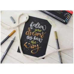 Pen 68 Metallic -  Viltstift - Metalen Set Met 8 Stuks><noscript><img width=