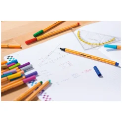 point 88 - Fineliner - Metalen Set Met 50 Stuks-Stabilo Clearance