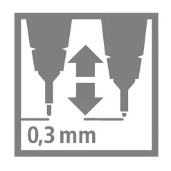 SENSOR - Fineliner 0.3 mm - Set Met 4 Stuks><noscript><img width=