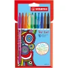 Stabilo Trio 2 in 1 - Viltstift En Fineliner In Een - Set 10 Stuks Discount