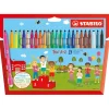 Trio A-Z - Viltstift - Set Met 24 Stuks-Stabilo Discount