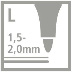 Trio Scribbi - Viltstift Met Meeverende Punt - Set 14 St.-Stabilo Best