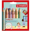 Stabilo woody 3 in 1 - Multitalent potlood - Set 6 St. Outlet