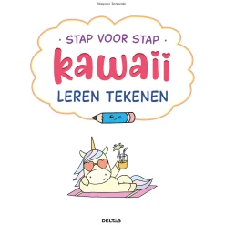 Deltas Stap voor Stap Kawaii Leren Tekenen Hobbyboek
