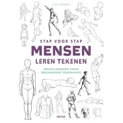 Deltas Stap voor Stap Mensen Leren Tekenen Hobbyboek Discount