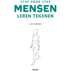 Deltas Stap voor Stap Mensen Leren Tekenen Hobbyboek Discount