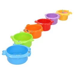Stapel Badbekers Dieren, 6dlg.- Hot