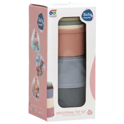 Stapelbekers Pastel, 8dlg.> Hot