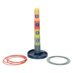 Stapeltoren en Ringwerpspel 2in1- Discount