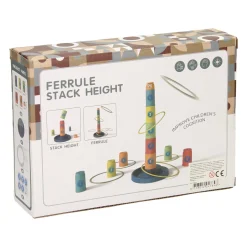 Stapeltoren en Ringwerpspel 2in1- Discount