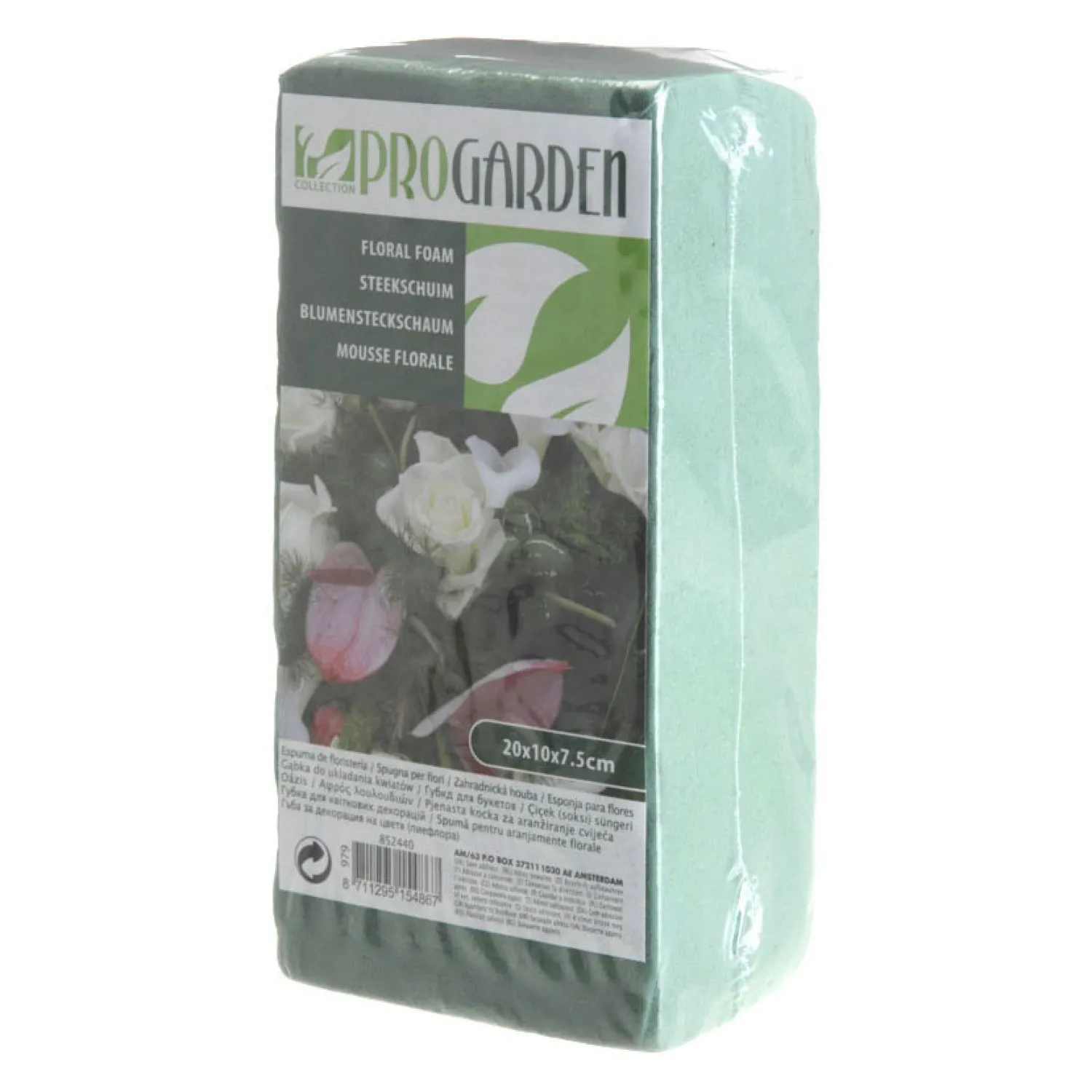 Steekschuim Nat, 20x10x7cm>