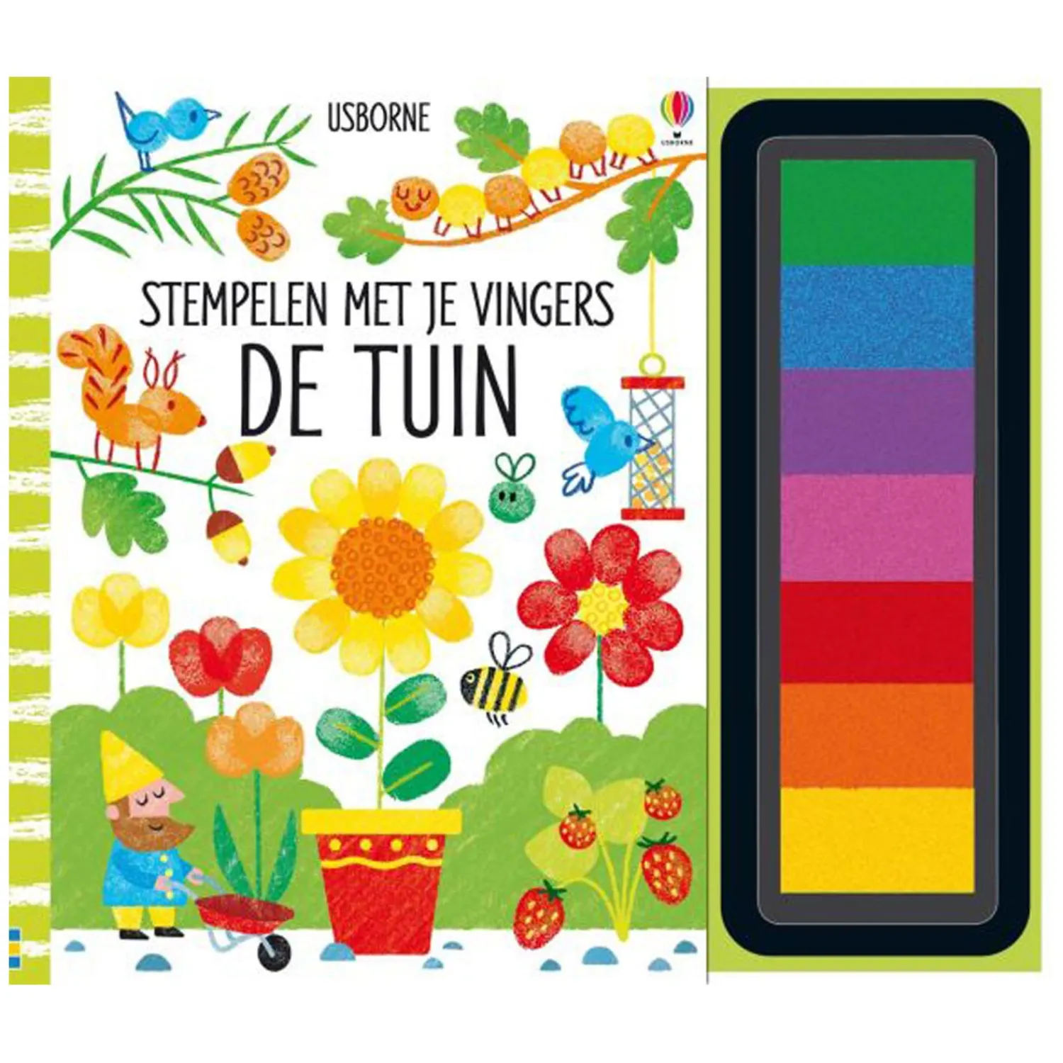 Stempelen met je vingers - De Tuin-WPG Uitgevers Best