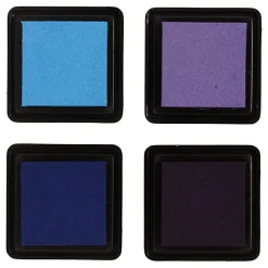 Creativ Company Stempelinkt Blauw Tinten/Paars, 4st. Discount