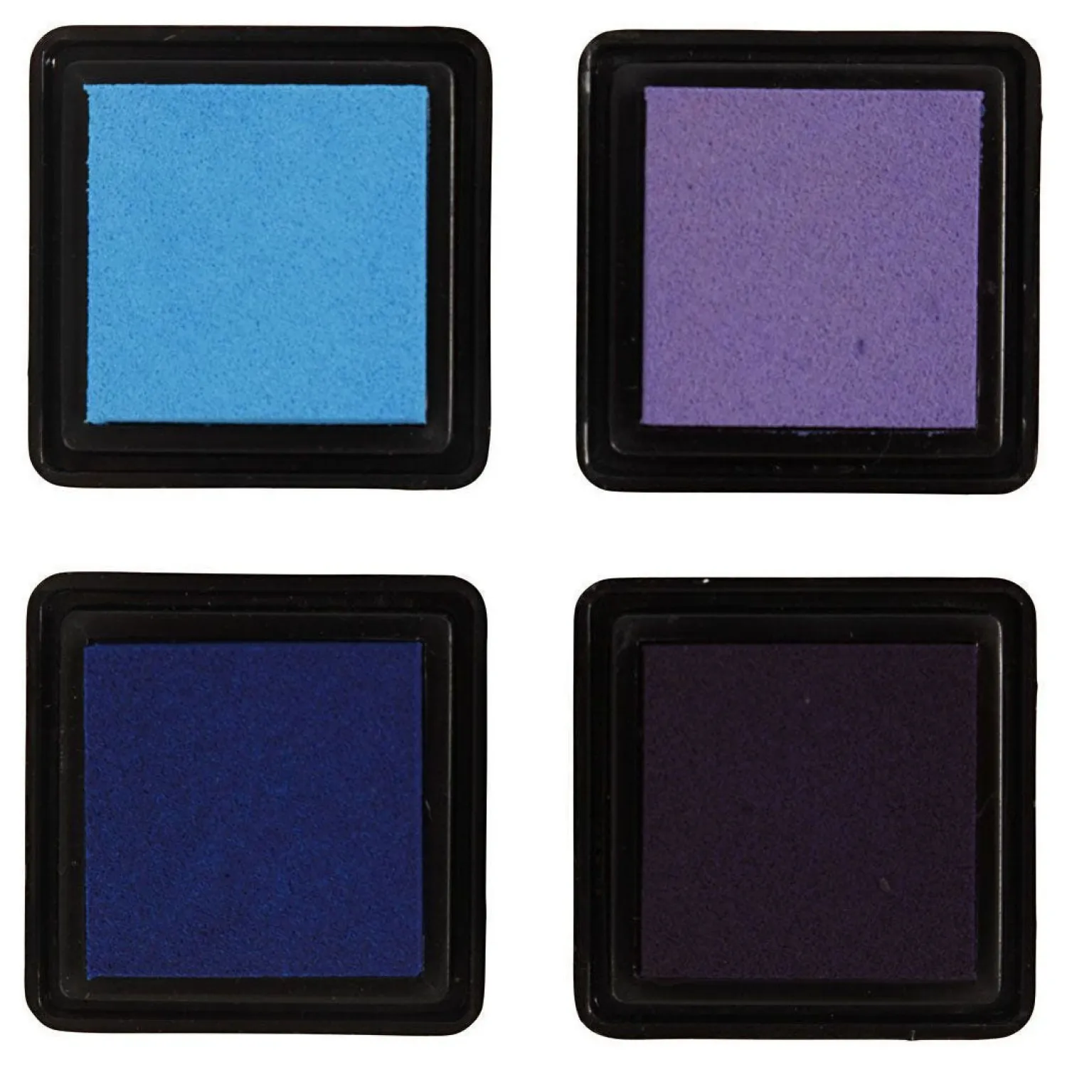 Creativ Company Stempelinkt Blauw Tinten/Paars, 4st. Discount