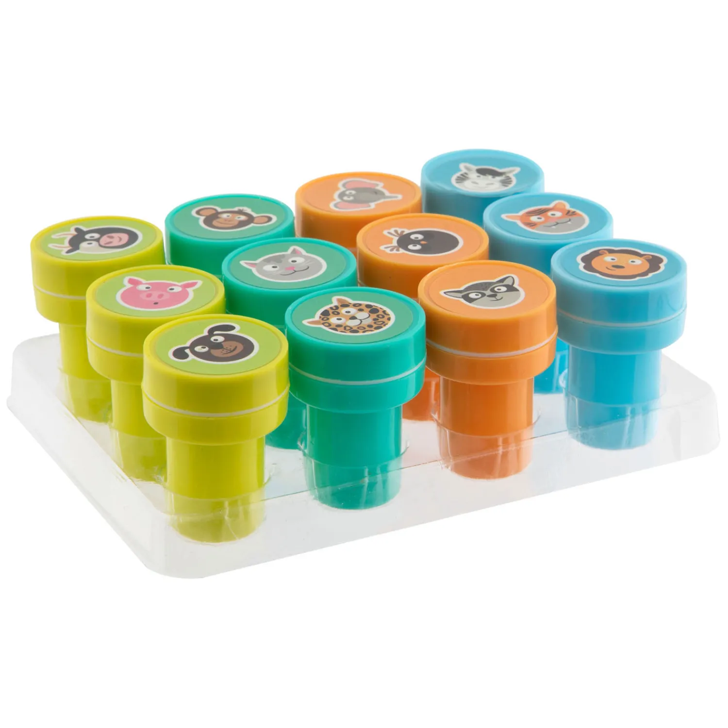 Creative Craft Group Stempelset Dieren, 12st.