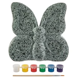 Stenen Schilderen Vlinder Verfset, 8dlg.>Creative Craft Group Outlet
