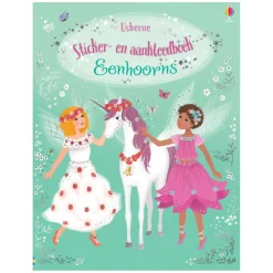 Sticker- en Aankleedboek Eenhoorns-WPG uitgevers Discount