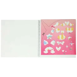 Mondikaarten Sticker- en Sjablonenboek Ik hou van Unicorns Sale