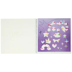 Mondikaarten Sticker- en Sjablonenboek Ik hou van Prinsessen