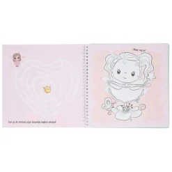 Mondikaarten Sticker- en Sjablonenboek Ik hou van Prinsessen