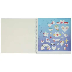 Mondikaarten Sticker- en Sjablonenboek Ik hou van Dieren