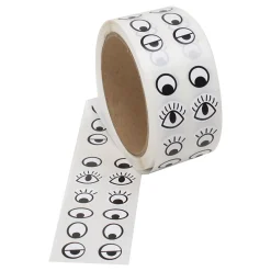 Sticker Ogen Zwart Wit, 2000st.-Creativ Company Online