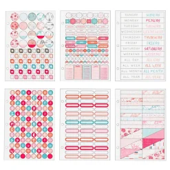 Creativ Company Stickerboek Aquarel A5 voor Planner, 578st. Hot