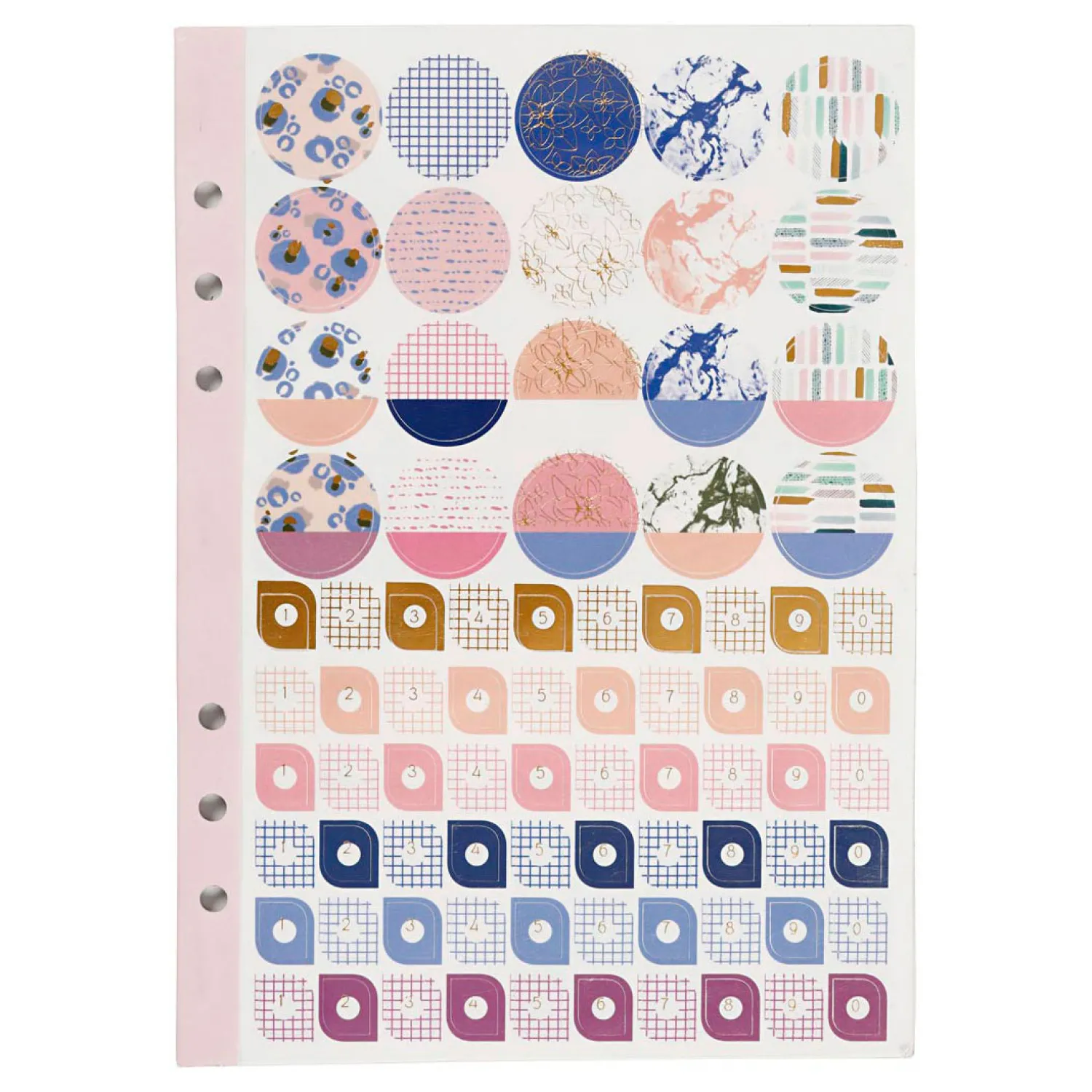 Creativ Company Stickerboek Bloemen A5 voor Planner, 578st. Clearance