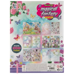 Stickerboek Magical Fantasy met 200 Stickers>Grafix Best