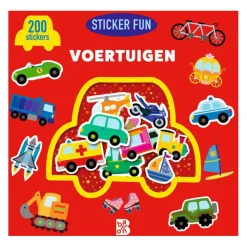 Stickerboek Sticker Fun -Voertuigen 200 stickers 3-4 jaar>Standaard Uitgeverij Online