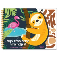 Stickeren op nummer - Mijn tropische vriendjes- Discount