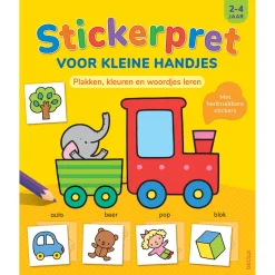 Deltas Stickerpret voor Kleine Handjes, 2-4 jaar Discount