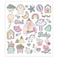Stickers Baby Girl, 1 Vel>Creativ Company Discount