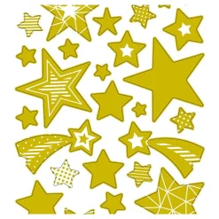 Stickers Goud Sterren, 1 Vel><noscript><img width=