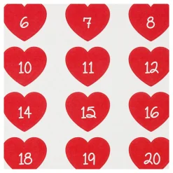 Stickers Hart met Cijfer, 1 Vel><noscript><img width=