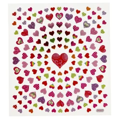 Creativ Company Stickers Kleine Harten, 1 Vel Clearance