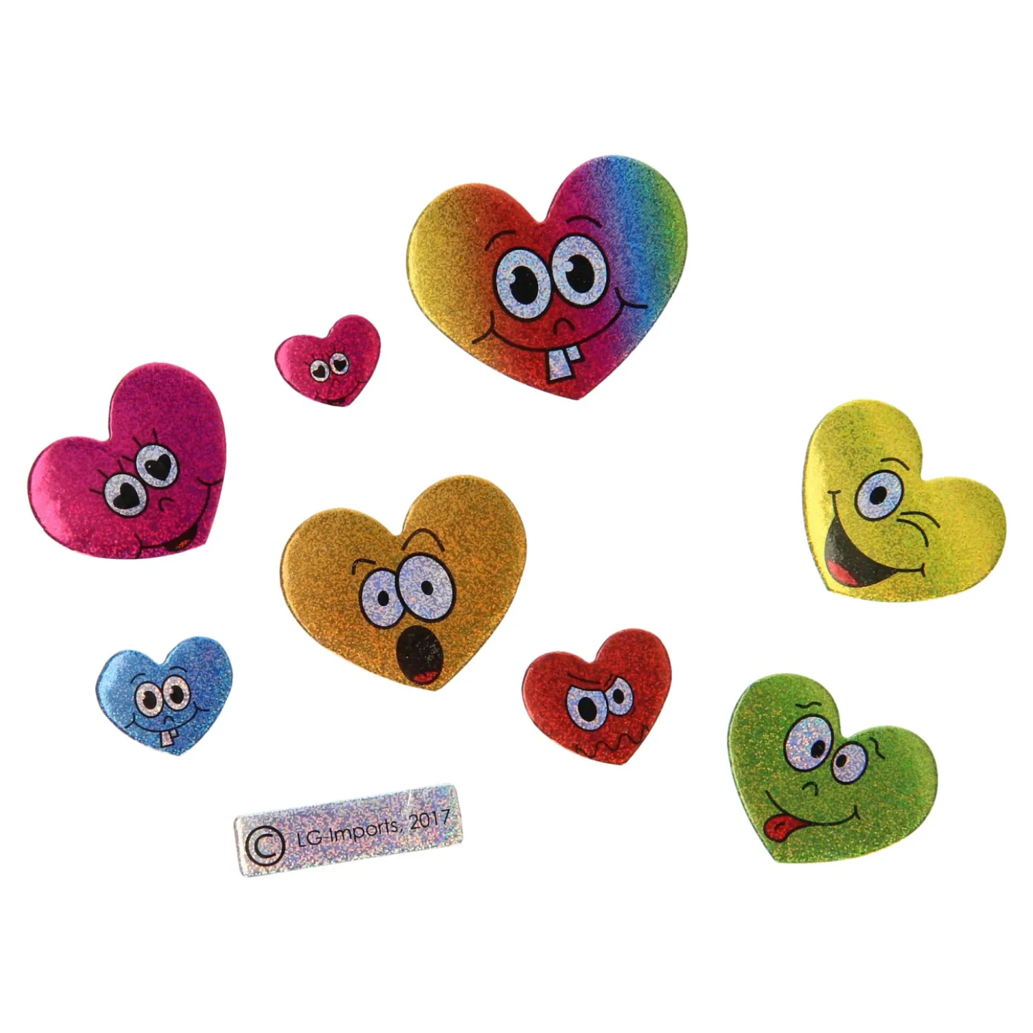 Duckiez Stickers Lachgezicht Glinsterend Online