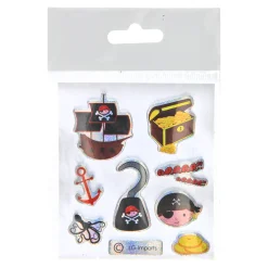 Stickers Piraten Glinsterend-Duckiez Outlet