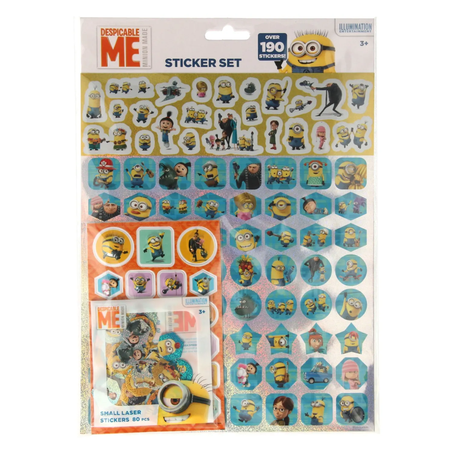 Stickerset Minions, 190dlg.> Clearance