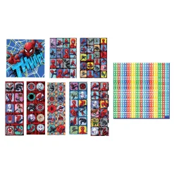 Stickerset Spiderman, 1000dlg.- Outlet