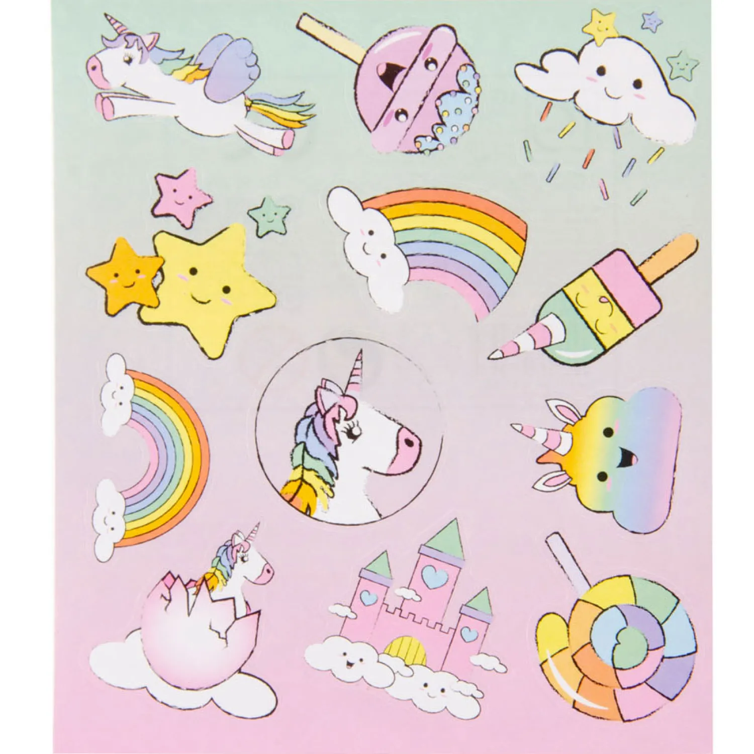 Duckiez Stickervel Eenhoorn Hot