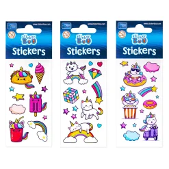 Stickervel Eenhoorn- Hot