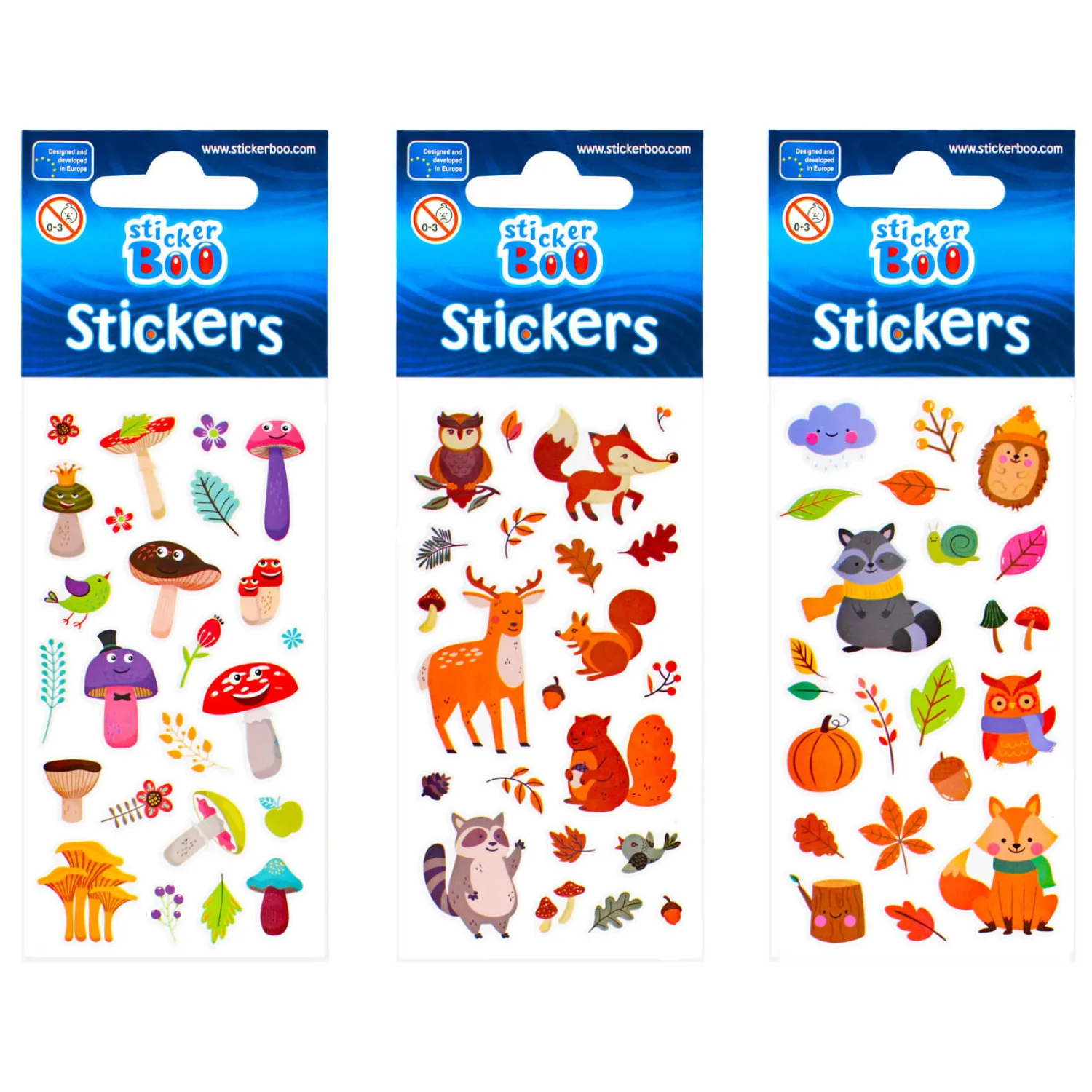 Stickervel Herfst- Best