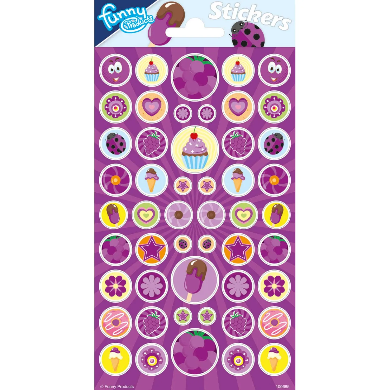 Totum Stickervel met Geur - Druiven Outlet